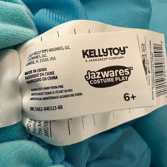 Squishmallows Blue and Purple Monster Kids Costume - Picture 9 of 9